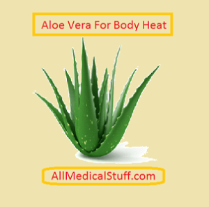 aloe vera and body temperature
