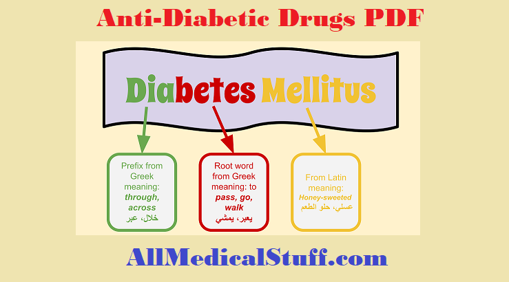 antidiabetic drugs pdf