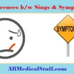 differences between signs and symptoms